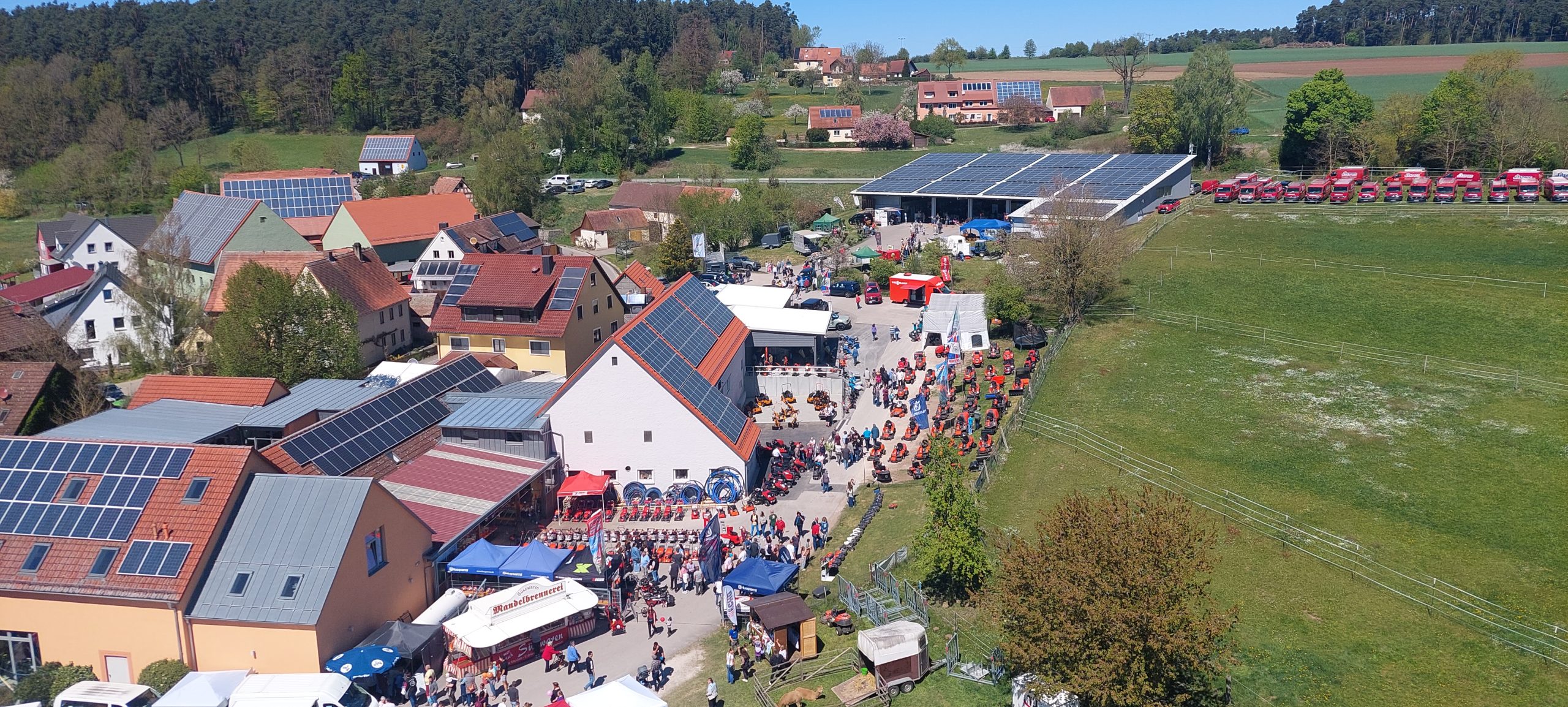Aufnahme von oben