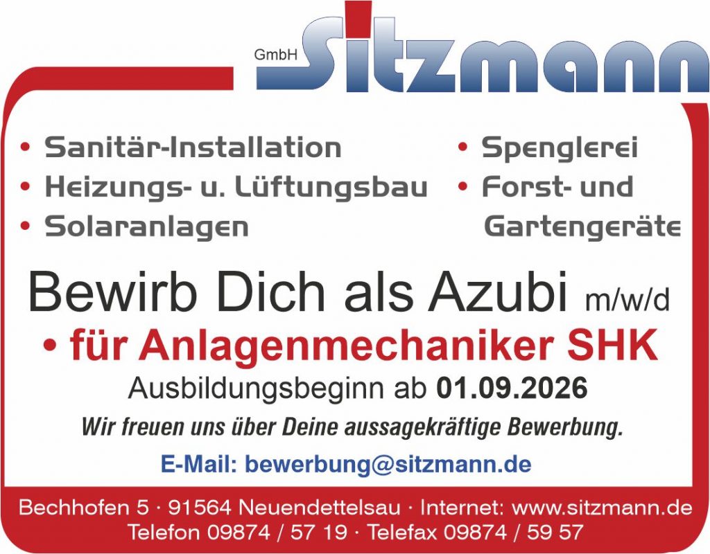 AZUBI Anlagenmechaniker SHK